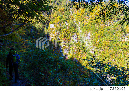 下ノ廊下 黒部峡谷 下ノ廊下 黒部峡谷 47860195