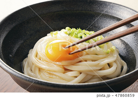 釜玉うどん 釜玉うどん 47860859