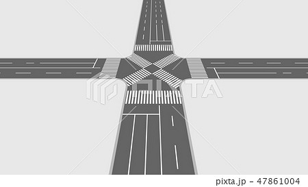 デフォルメ　,道,道路,. 47861004