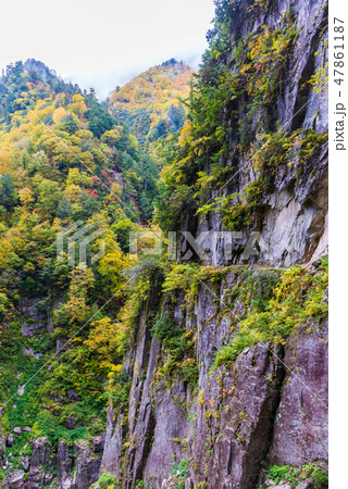 下ノ廊下　黒部峡谷 47861187