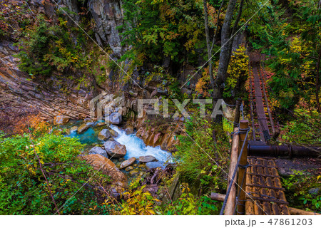 下ノ廊下 黒部峡谷 下ノ廊下 黒部峡谷 47861203