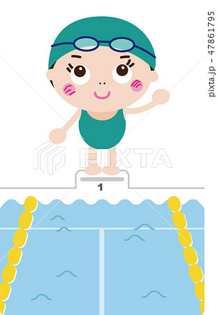 スポーツ４_水泳 47861795