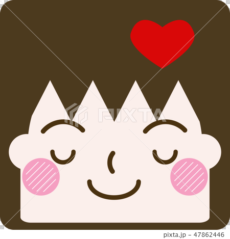 面部表情面對方形圖標矢量尷尬 面部表情面對方形圖標矢量尷尬 47862446