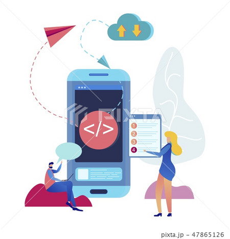 Information Exchange Diversity Vector Illustration 47865126