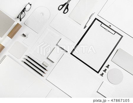 White stationery set White stationery set 47867105