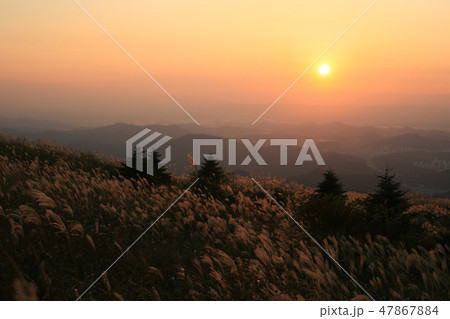 韓国 風景 山 47867884