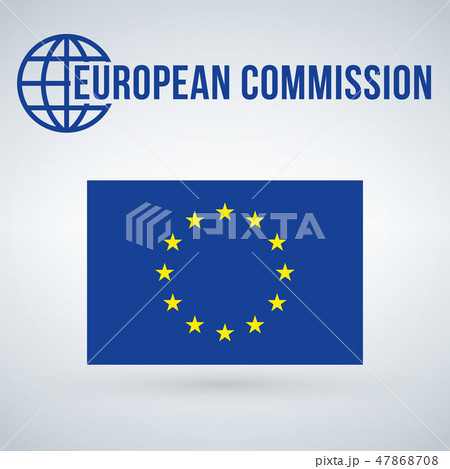 European Union commissions flag vector European Union commissions flag vector 47868708