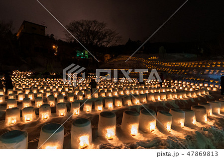 青根温泉　雪あかり 47869813