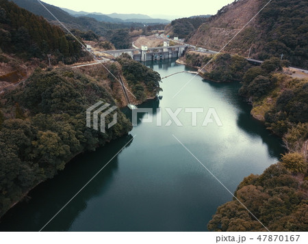 さつま川辺湖の上空から さつま川辺湖の上空から 47870167