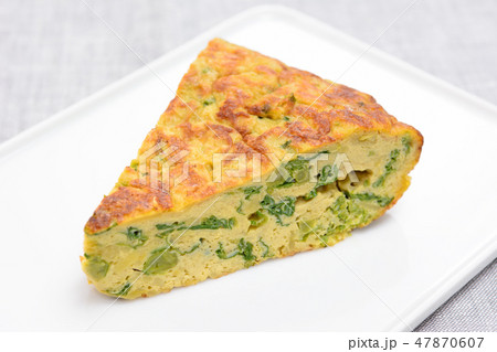 美味しい菜の花のトルティージャ 47870607