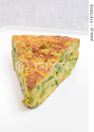 美味しい菜の花のトルティージャ 47870608