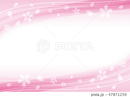 桜が舞う春の背景 桜が舞う春の背景 47871250