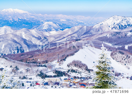 風景物語（志賀高原の冬） 47871696
