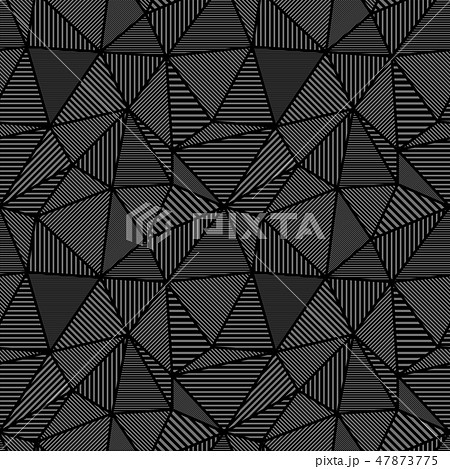幾何学パターン-シームレス 47873775