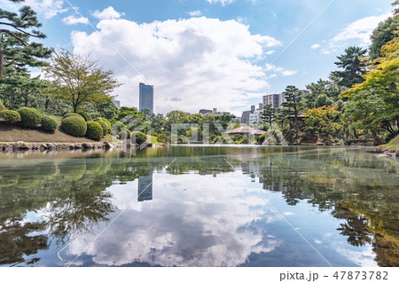縮景園の風景 47873782