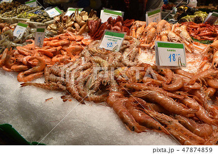魚市場の写真素材