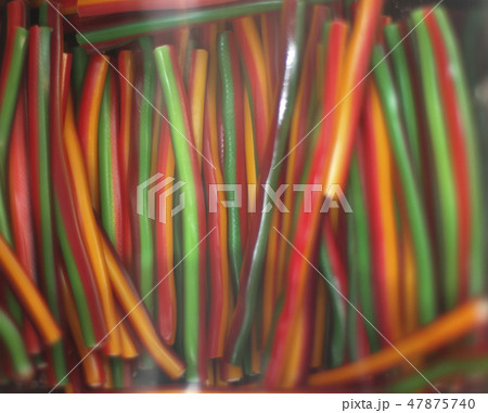 Candy on the counter of the store. Candy on the counter of the store. 47875740