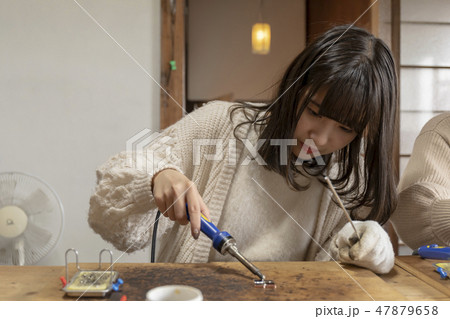 工作　ハンドメイド　手作り　イメージ 47879658