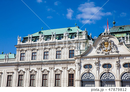Belvedere palace in Vienna built in 1723 Belvedere palace in Vienna built in 1723 47879812