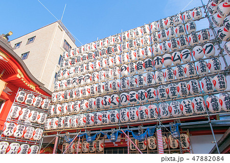 東京都　浅草　鷲神社（おおとりじんじゃ）　酉（とり）の市　三の酉 47882084