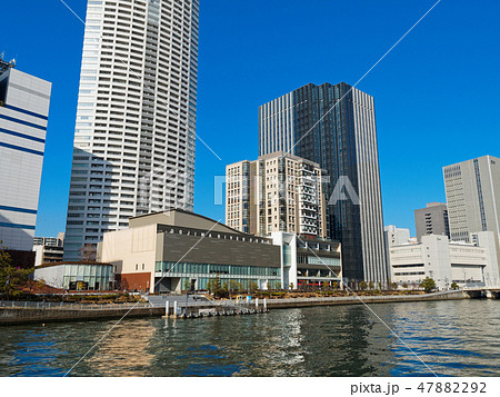 水都大阪 ほたるまちと高層ビル 水都大阪 ほたるまちと高層ビル 47882292