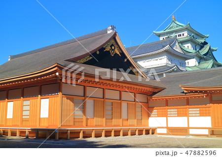 名古屋城大天守と本丸御殿 名古屋城大天守と本丸御殿 47882596