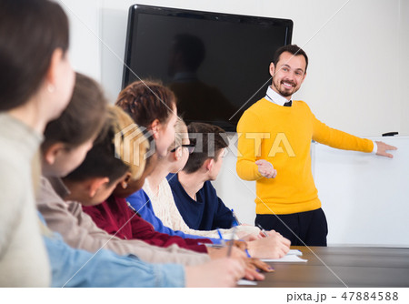 Pupils listening attentively teacher’s material Pupils listening attentively teacher’s material 47884588