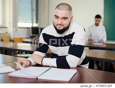 Student preparing for exams Student preparing for exams 47893184