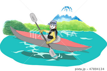 富士山　シーカヤック 47894134