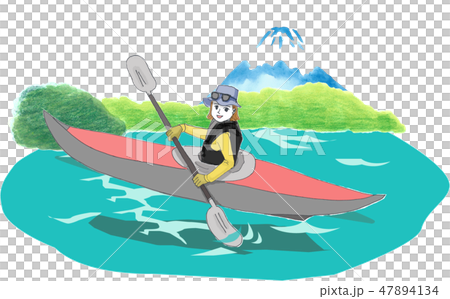 富士山　シーカヤック 47894134