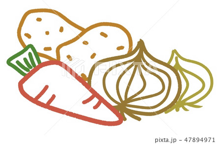 料理の材料のイラスト素材
