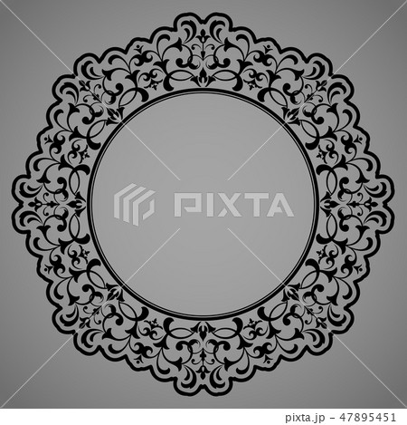 Decorative frame Elegant element for design  47895451