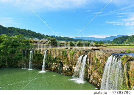 大分県　原尻の滝 47898790