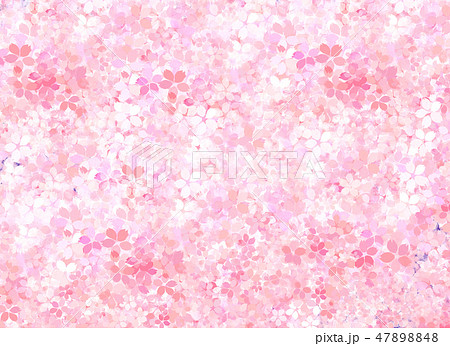 桜 和紙風 テクスチャーのイラスト素材 4748