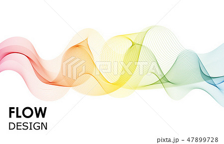 Flow shapes design. Liquid wave. 3d flow shape. 47899728