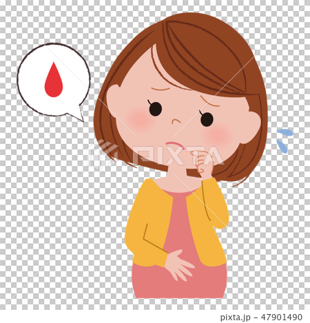 妊婦さん　体調不良　不正出血 47901490