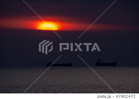 夕日 夕日 47902472