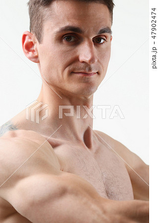 Fitness man background shoulder biceps Fitness man background shoulder biceps 47902474