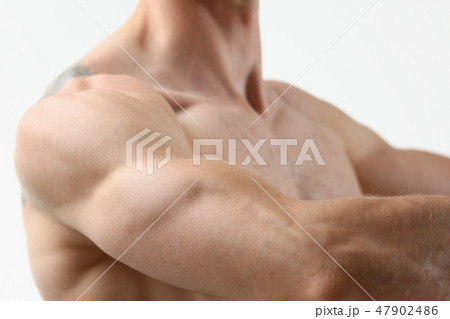 Fitness man background shoulder biceps Fitness man background shoulder biceps 47902486