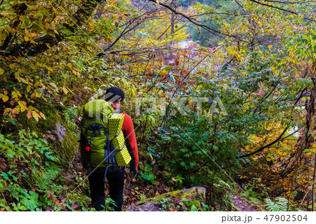 下ノ廊下　登山者 47902504