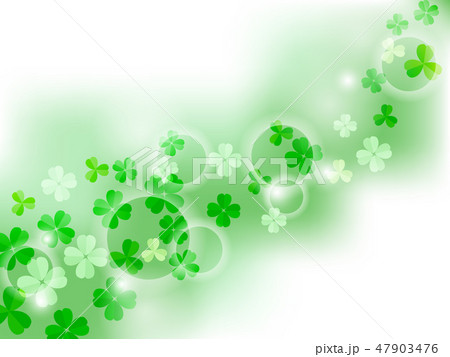 クローバー 背景画像のイラスト素材