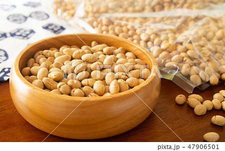 炒り大豆　煎り大豆　炒り豆　おやつ 47906501