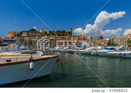 Old town in Cannes - France 47906825