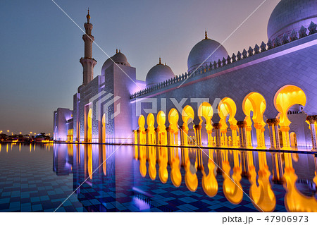 Sheikh Zayed Grand Mosque, Abu Dhabi, UAE. 47906973