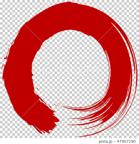 插图素材: 圆圈红色