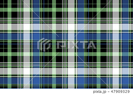 Pixel tartan seamless pattern 47909329