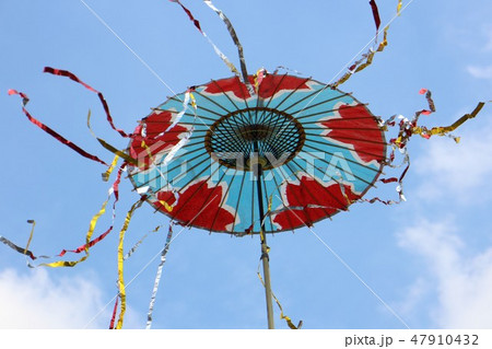 ひょうげ祭りの傘 ひょうげ祭りの傘 47910432