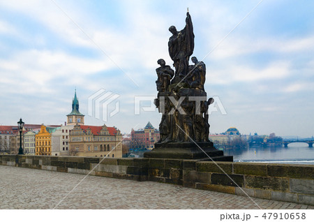Sculptural compositions of Charles Bridge, Prague Sculptural compositions of Charles Bridge, Prague 47910658