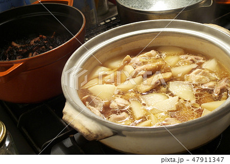 鶏肉と大根の煮物 47911347