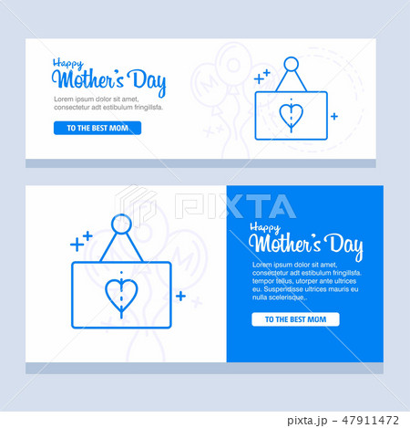 Mother's day greeting card with Mother's day greeting card with 47911472
